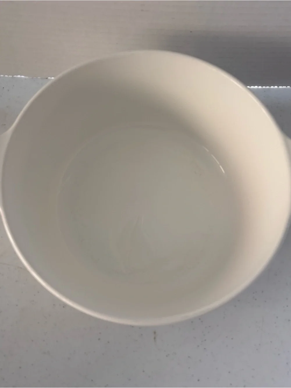 Corning Ware Buffet Server B-2 1/2-B White 2.5 Quart Mid Century Vintage 1960's